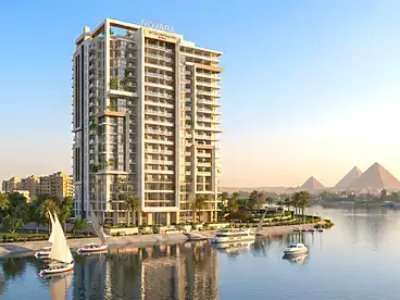 Serviced Apartments For sale in Abrag Othman, Corniche El Maadi St., 60 sqm