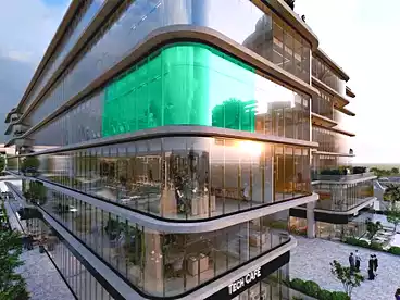 Administrative For sale in Glare Business Mall - Areva, Compounds in New Cairo, 45 sqm