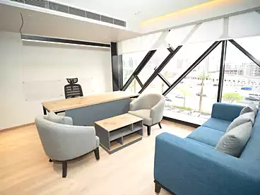 Administrative For rent in One Kattameya Compound - Morshedy Group, Compounds in Maadi, 260 sqm