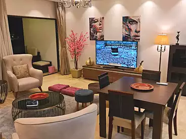 Furnished Apartment For rent in Lake View Residence - El Hazek, Compounds in New Cairo, 144 sqm