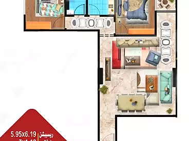 شقق للبيع في شارع عبد الرحمن باشا، حلوان الشرقية، 110 متر