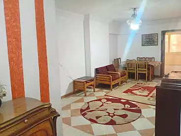 Furnished Apartment For rent in Gamal Abdel Nasser St., El Asafra, 135 sqm