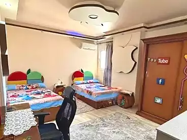Furnished Apartment For rent in Port Said Street, Camp Cesar, 230 sqm