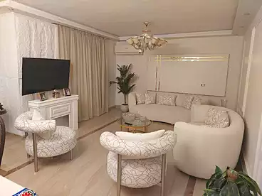 Apartment with Garden For sale in El Khamayel, Compounds in Sheikh Zayed, 165 sqm