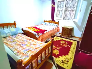 Furnished Apartment For rent in El Mandara Bahri, El Mandara, 90 sqm