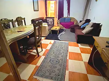 Furnished Apartment For rent in El Mandara Bahri, El Mandara, 90 sqm