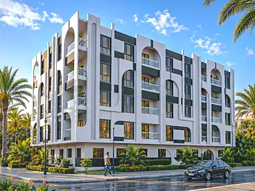 Apartments For sale in Sheraton St., El Hadba, 80 sqm