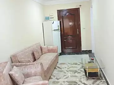 شقة بحديقة للإيجار في شارع خالد بن الوليد، سيدي بشر بحري، 115 متر