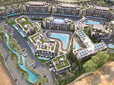 Apartments For sale in Red Hills Resort - Enza Developments, Sahl Hasheesh Resorts, 81 sqm
