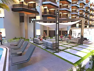 Apartments For sale in Ibiza Bay Resort, Hurghada Resorts, 104 sqm