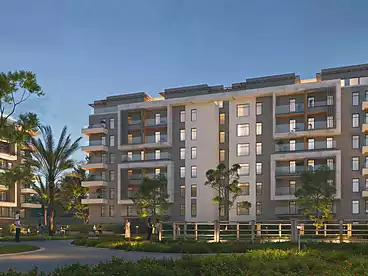 Apartments For sale in Shababeek Compound - Marquee, Compounds in New Cairo, 112 sqm