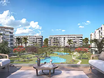 Apartments For sale in Shababeek Compound - Marquee, Compounds in New Cairo, 135 sqm