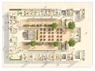 Shops For sale in Investors Compound, Compounds in Hadayek October, 30 sqm