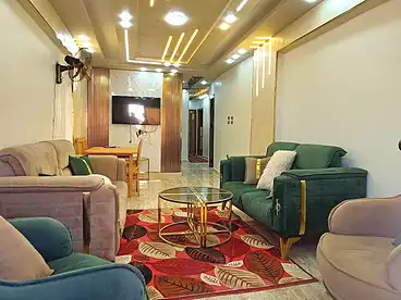 Furnished Apartment For sale in Shatee El Nakheel, Al Agamy, 120 sqm