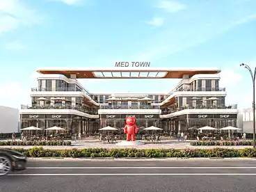 Shops For sale in Acacia Compound - Al Rashed, Compounds in Hadayek October, 34 sqm