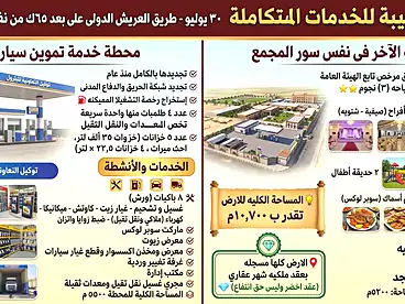 Properties For sale in El Arish City, Arish, 10700 sqm