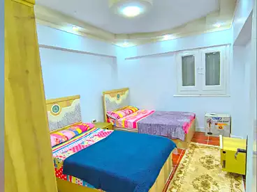 Furnished Apartment For sale in Shatee El Nakheel, Al Agamy, 130 sqm