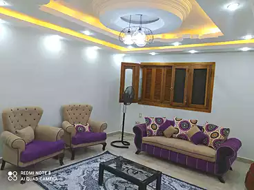 Furnished Apartment For rent in El Lebeny, El Haram, 100 sqm