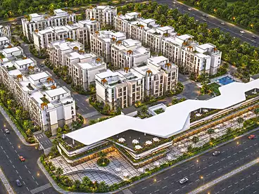 Apartments For sale in Address Home Compound - Arkan, Compounds in Hadayek October, 175 sqm