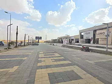 Shops For rent in Mohammed Naguib Axis, New Cairo - 5th Settlement, 153 sqm