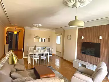 Furnished Apartment For rent in Gaber Ibn Hayan St., Dokki, 200 sqm