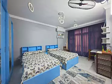 Apartments For rent in Mahmoud Sami El Baroudi St., Fourth Touristic Village, 250 sqm