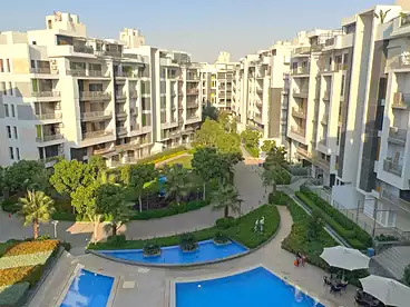 Apartments For rent in The Icon Gardens Compound - Style Home, Compounds in New Cairo, 190 sqm