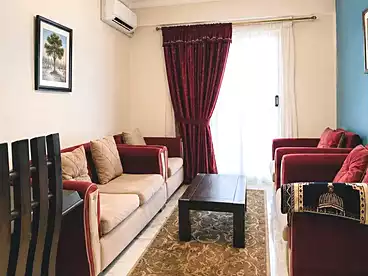 Furnished Apartment For rent in El Gaish Rd, El Mandara, 125 sqm