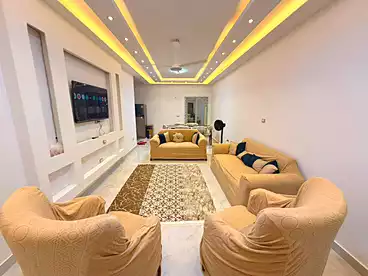 Furnished Apartment For rent in El-Shaikh Zayed St., Ismailia City, 120 sqm