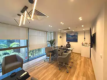 Offices For rent in The Waterway Compound, Compounds in New Cairo, 78 sqm