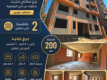 شقق للبيع في شارع أحمد عرابي، المهندسين، 290 متر