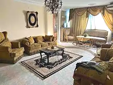 Furnished Apartment For rent in Hai Al Gamaa, Mansoura, 170 sqm