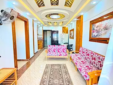 Furnished Apartment For sale in Shatee El Nakheel, Al Agamy, 130 sqm