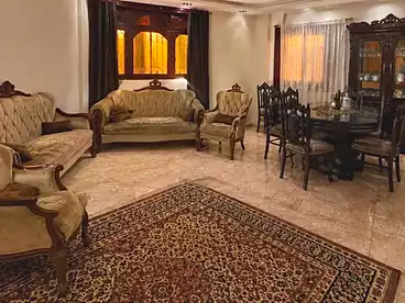 Furnished Apartment For rent in Neighbourhood 3, 15th of May, 130 sqm