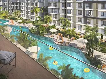 Chalets For sale in Porto Golf Marina - Amer Group, North Coast Resorts, 60 sqm