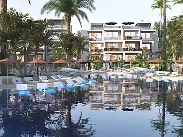 Apartments For sale in One 7 Resort - Kronberg, Hurghada Resorts, 83 sqm