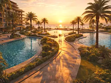 شقق للبيع في الاحياء، البحر الأحمر، 70 متر