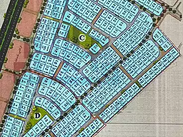 Land For sale in Bait El Watan, El Sheikh Zayed, 500 sqm