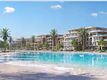 Apartments For sale in Cala Resort - Capital Link, North Coast Resorts, 82 sqm