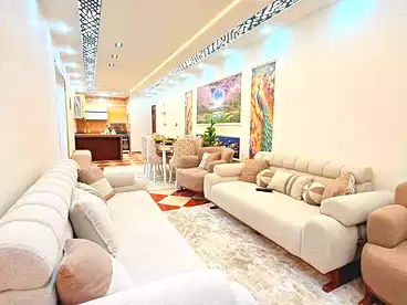 Furnished Apartment For sale in Shatee El Nakheel, Al Agamy, 120 sqm