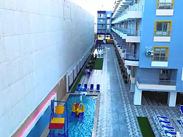 Apartments For sale in Lavanda Beach Resort - Alarabia, Hurghada Resorts, 56 sqm