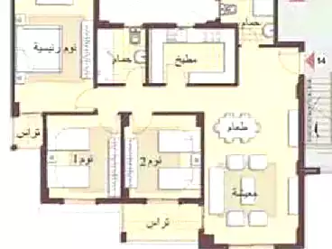 شقق للبيع في مدينتي - بي 6، المنطقه السادسه عمارات، 124 متر