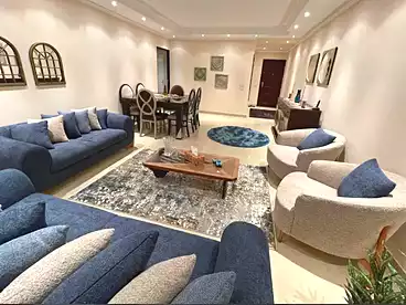شقق مفروشة للإيجار في كمبوند ارابيسك - الشركة السعودية المصرية، الفسطاط الجديدة، 120 متر