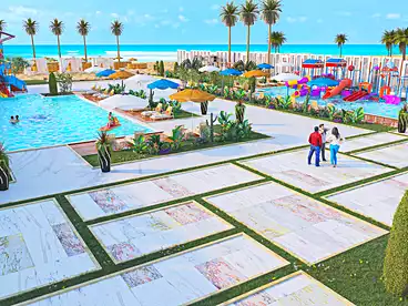 Apartments For sale in Lavanda Beach Resort - Alarabia, Hurghada Resorts, 102 sqm