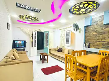 Furnished Apartment For sale in Shatee El Nakheel, Al Agamy, 100 sqm