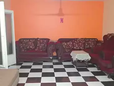 Furnished Apartment For rent in El-Zahraa City St, El Hanouvel, 110 sqm