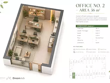 Clinics For sale in Italian Square - Mousa Coast, Compounds in Hadayek October, 36 sqm