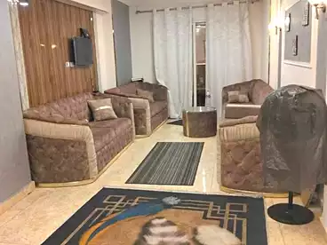 Furnished Apartment For rent in El Mandara Bahri, El Mandara, 140 sqm