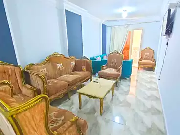 Furnished Apartment For rent in Moritania St., El Mandara, 100 sqm
