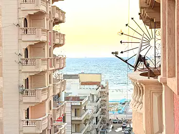 Furnished Apartment For sale in Shatee El Nakheel, Al Agamy, 120 sqm